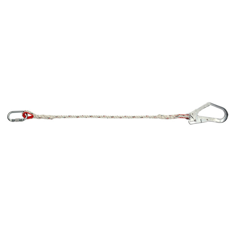 FP069 Veiligheidspolyester Lanyard Karabijnhaak met enkele vergrendeling