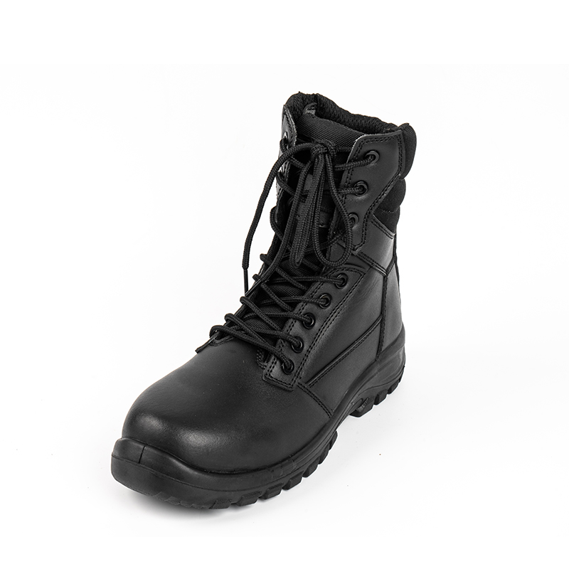 SS362 Veiligheidsschoenen van rundsplitleer met stalen neus