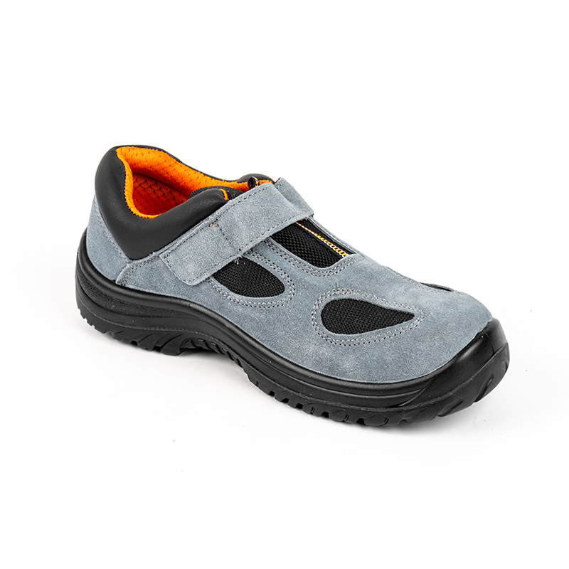 SS106 ademende veiligheidsschoenen van suède met stalen neus SS106 ademende veiligheidsschoenen van suède met stalen neus