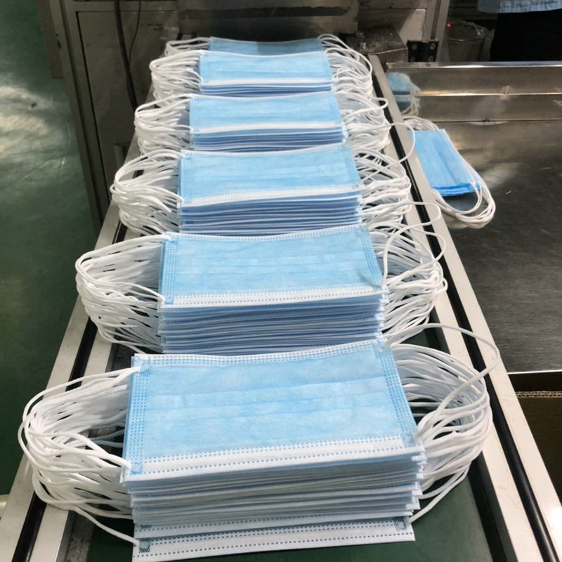 DM114 3-laags anti-virus wegwerp niet-geweven gezichtsmasker DM114 3-laags anti-virus wegwerp niet-geweven gezichtsmasker