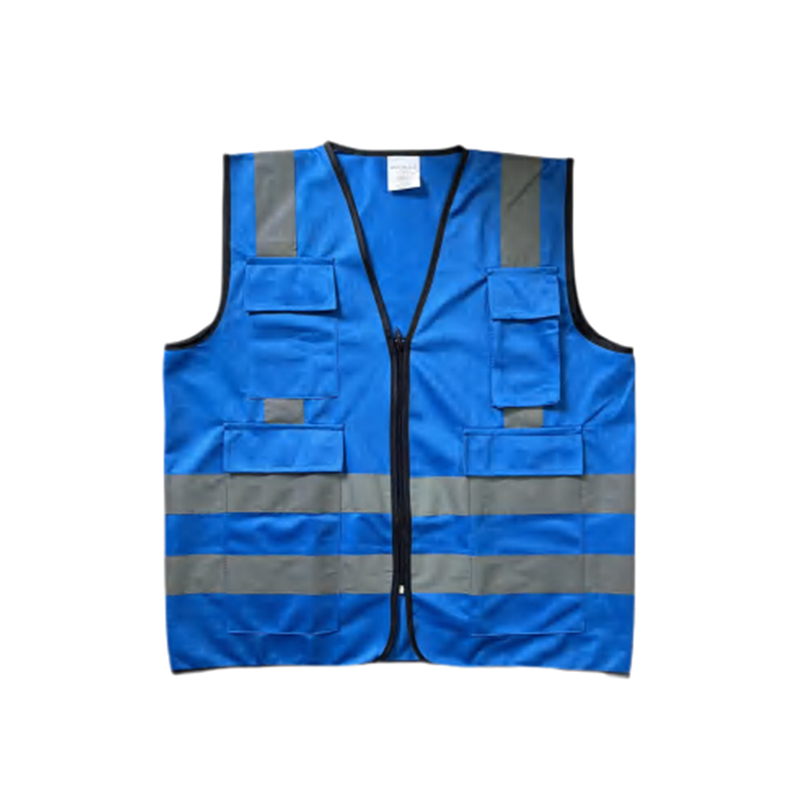 RF011 Hi Vis verkeersconstructie reflecterend veiligheidsvest met ritssluiting
