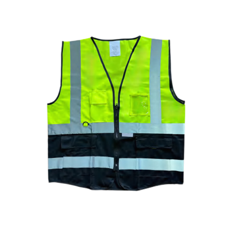 RF013 CE Industrieel reflecterend veiligheidsvest met hoge zichtbaarheid en meerdere zakken