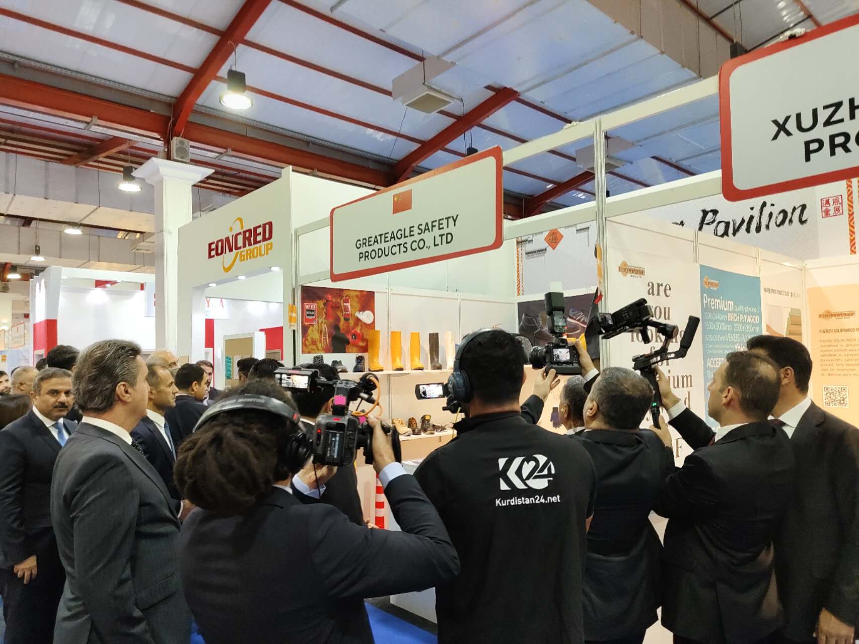 Greateagle-veiligheidsproducten: van Irak tot wereldmarkten