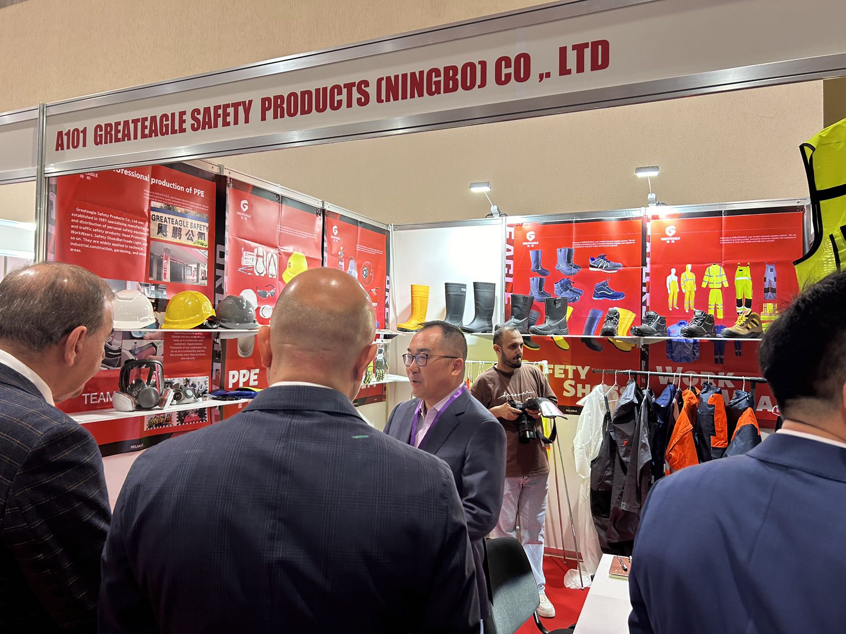 Greateagle Safety Products maakt indruk op de World Trade Expo Azerbeidzjan en China in 2024