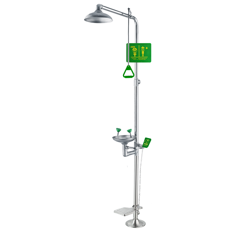 EW-03A Combinatie douche- en oogwasunit