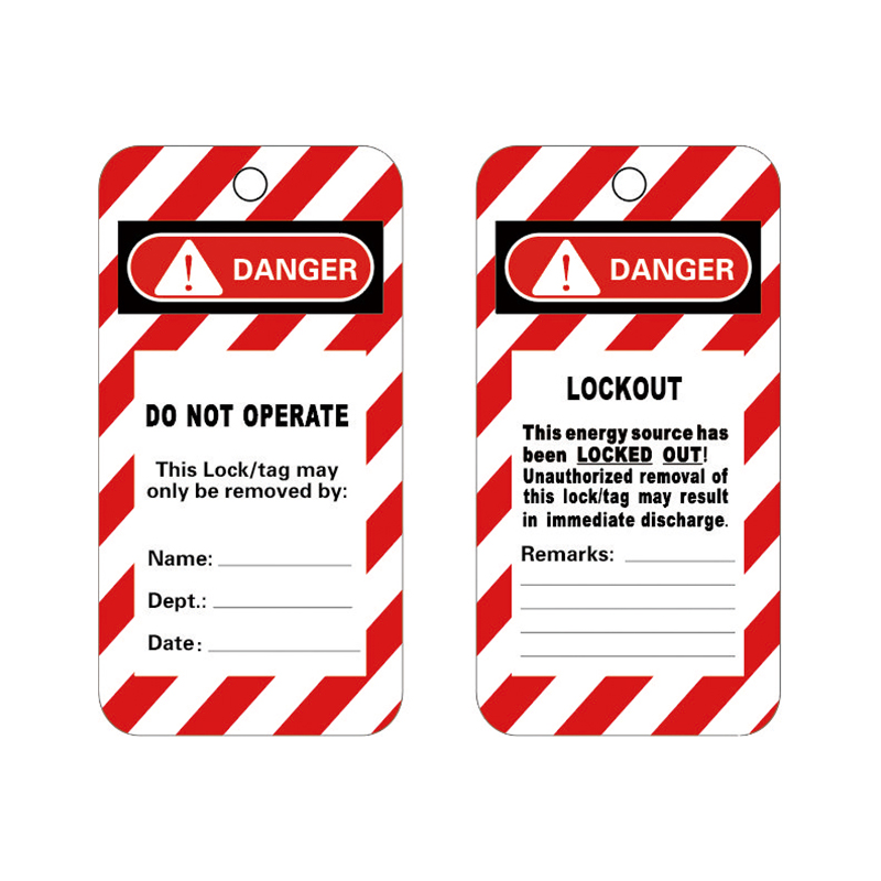 HT001 Hangtag voor veiligheidssteigers HT001 Hangtag voor veiligheidssteigers