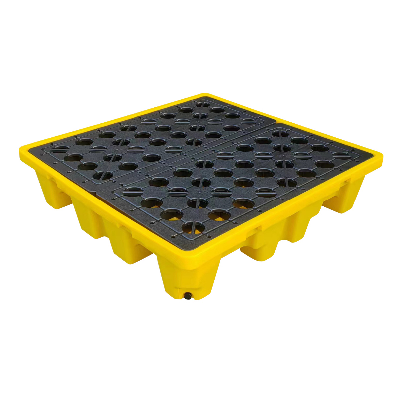 SP300 opvangpallet voor 4 vaten